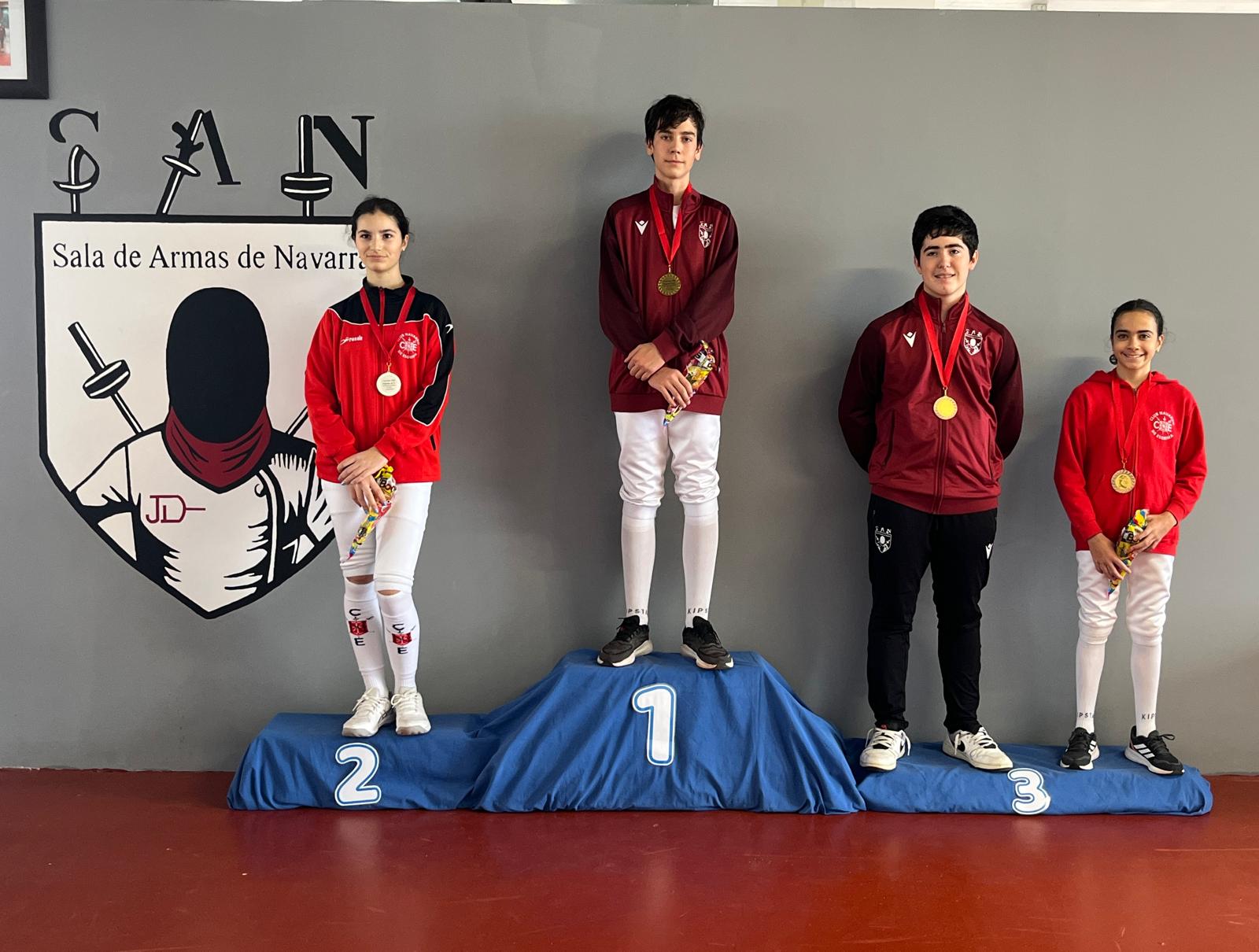 Celebrado el II Torneo Juegos Deportivos de Navarra de Espada M11 y M15